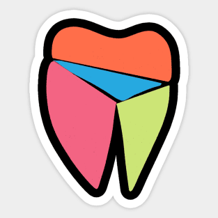 Molar Puzzle Sticker